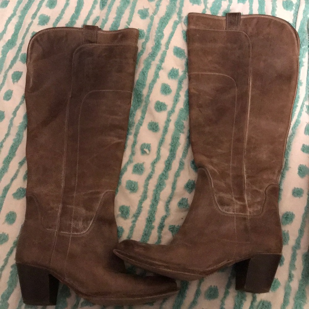 Frye heeled boots